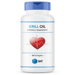 БАДы для мужчин и женщин SNT SNT Krill Oil 60 softgels  (60 Softgels)