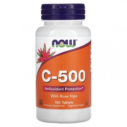 Комплексы витаминов и минералов NOW C-500 Complex  (100 таб)