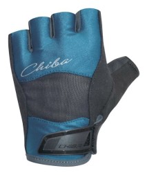 Женские перчатки для фитнеса CHIBA 40948 Lady Diamond   (Изумрудные)