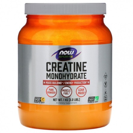 Креатин в порошке NOW Creatine Monohydrate   (1000g.)
