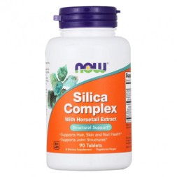 Комплексы витаминов и минералов NOW Silica Complex  (90 таб)