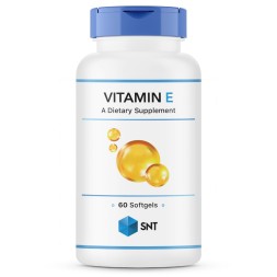 Комплексы витаминов и минералов SNT Vitamin E 200IU Mixed Tocopherols  (60 Softgels)