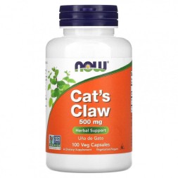 БАДы для мужчин и женщин NOW Cat's Claw 500mg   (100 caps.)