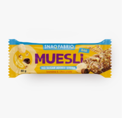 Диетическое питание SNAQ FABRIQ Muesli Bar с молочным шоколадом  